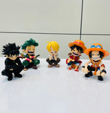 اکشن فیگور وان پیس نشسته | مجسمه شخصیتهای One Piece